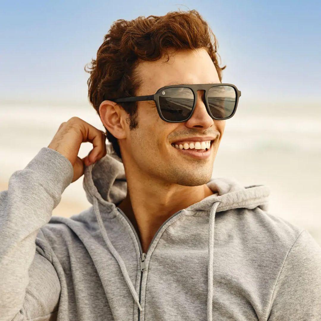 Knockaround Black On Black Pacific Palisades Sunglasses